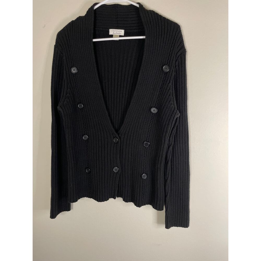 Vintage Christopher & Banks Cable knit sweater Size L